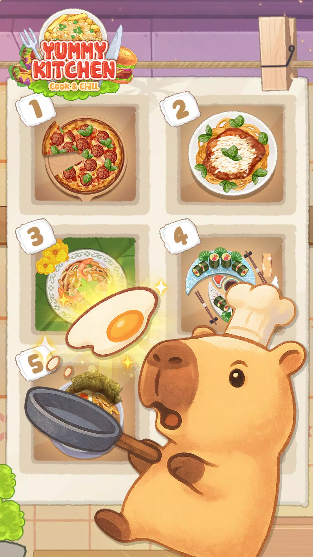 Yummy Kitchen: Cook & Chill Screenshot1