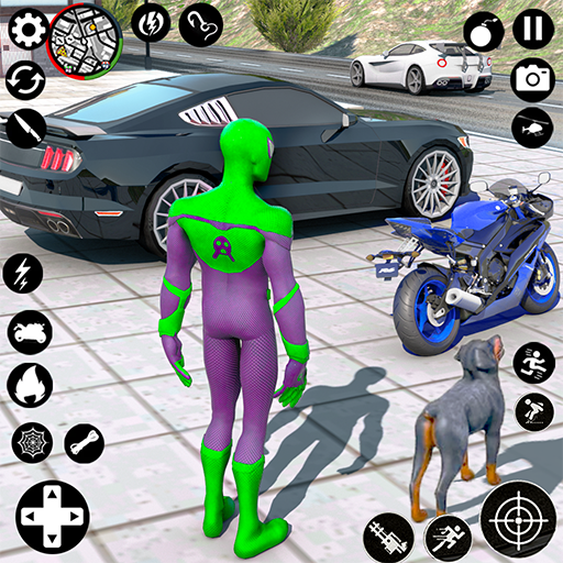 Rope Hero Spider Screenshot1