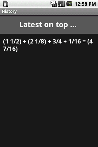 Fractional Calculator Screenshot2