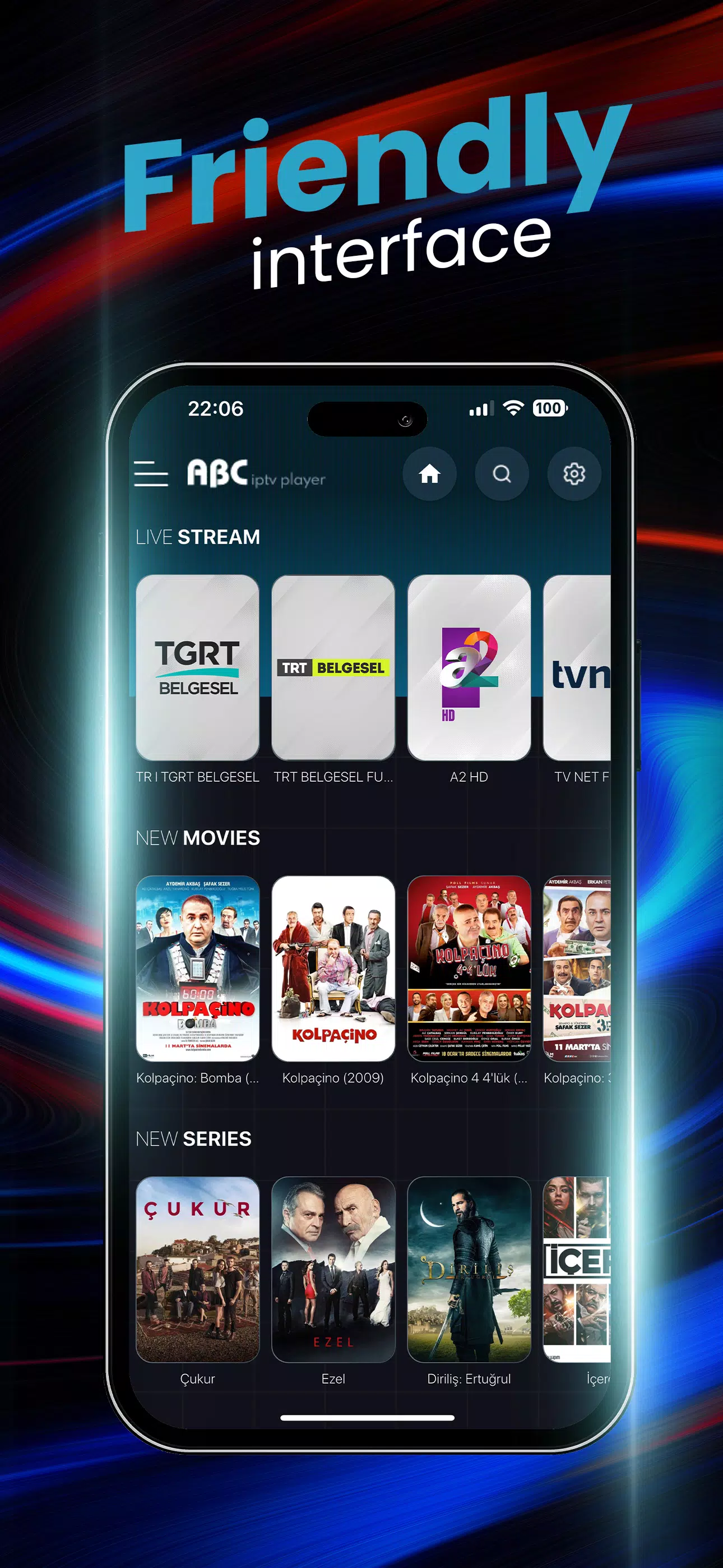 ABC IPTV PLAYER Screenshot4