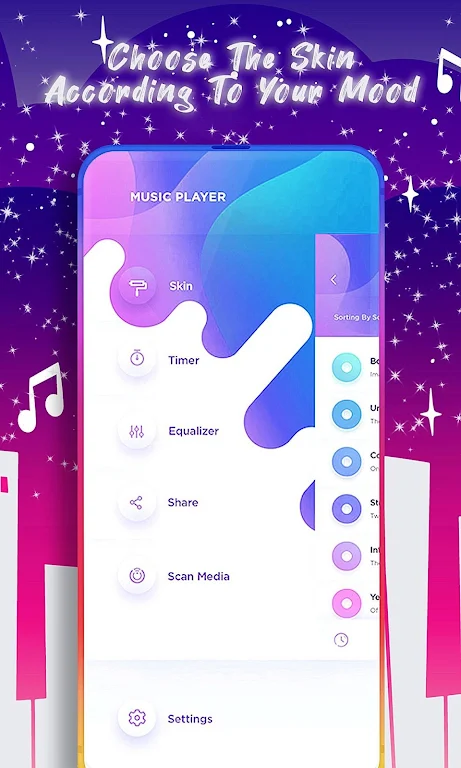 Music Player Galaxy Screenshot3