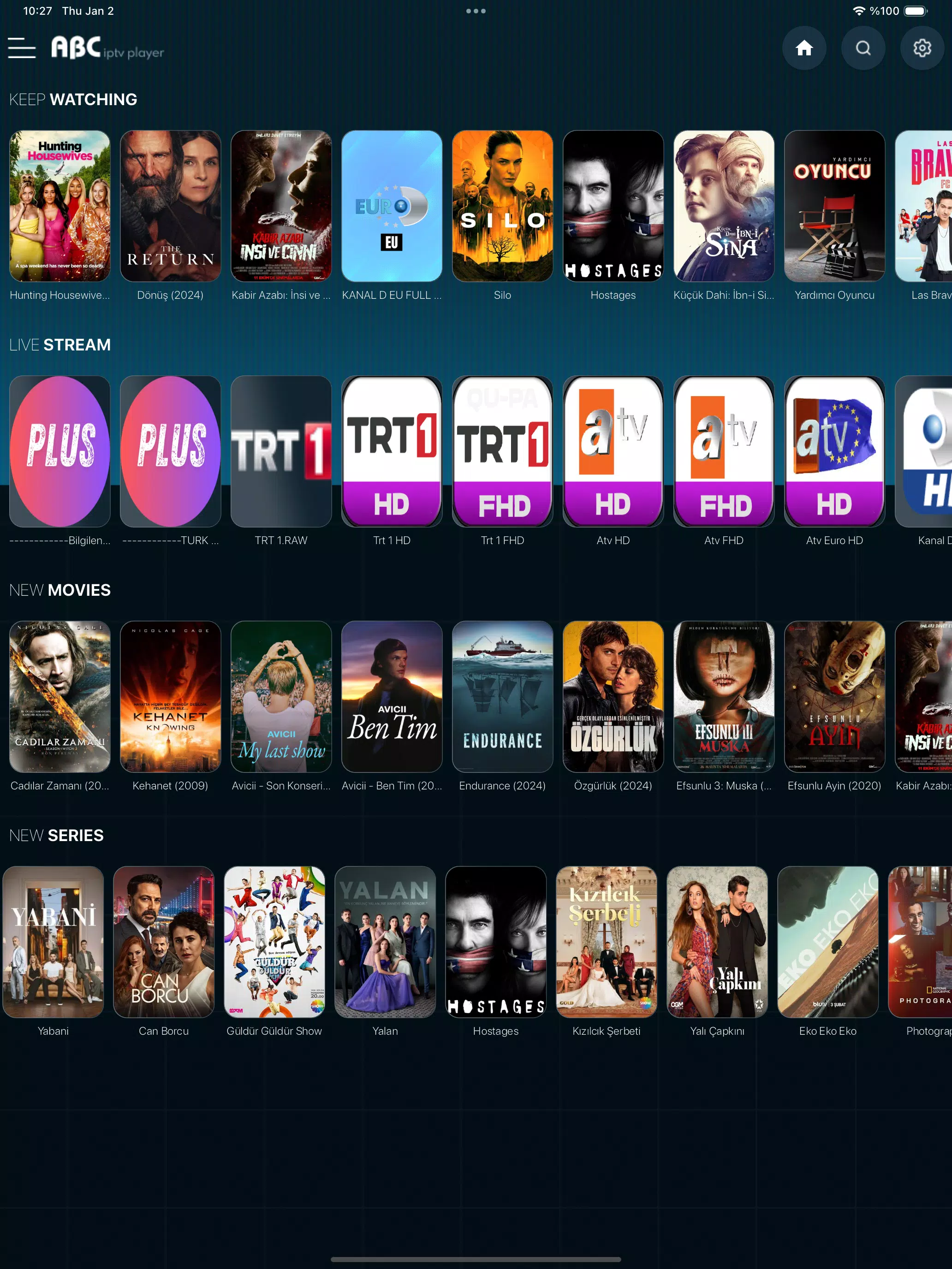 ABC IPTV PLAYER Screenshot7