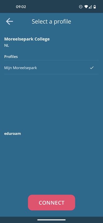 geteduroam Screenshot3