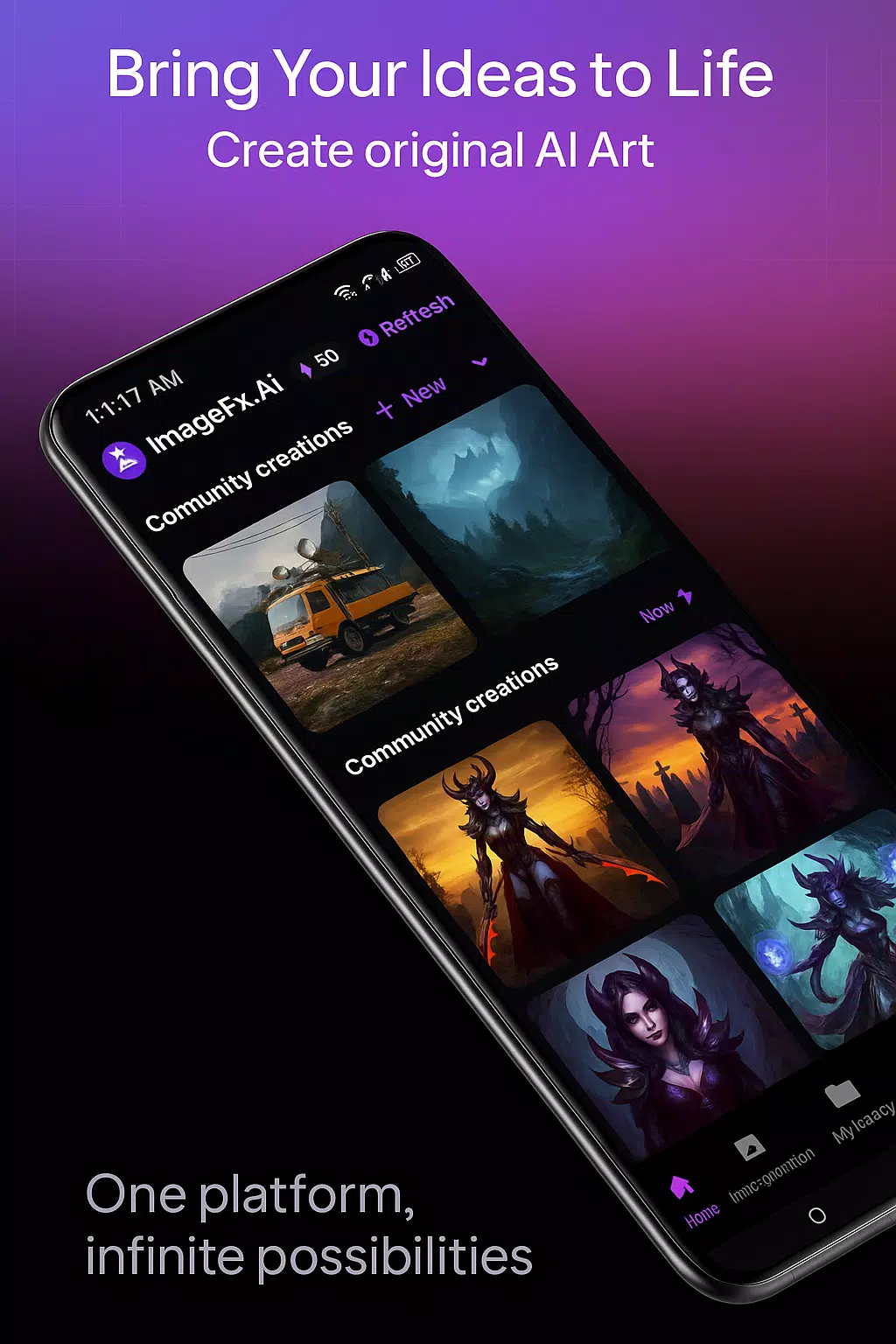 ImageFX – AI Image Generator Screenshot1