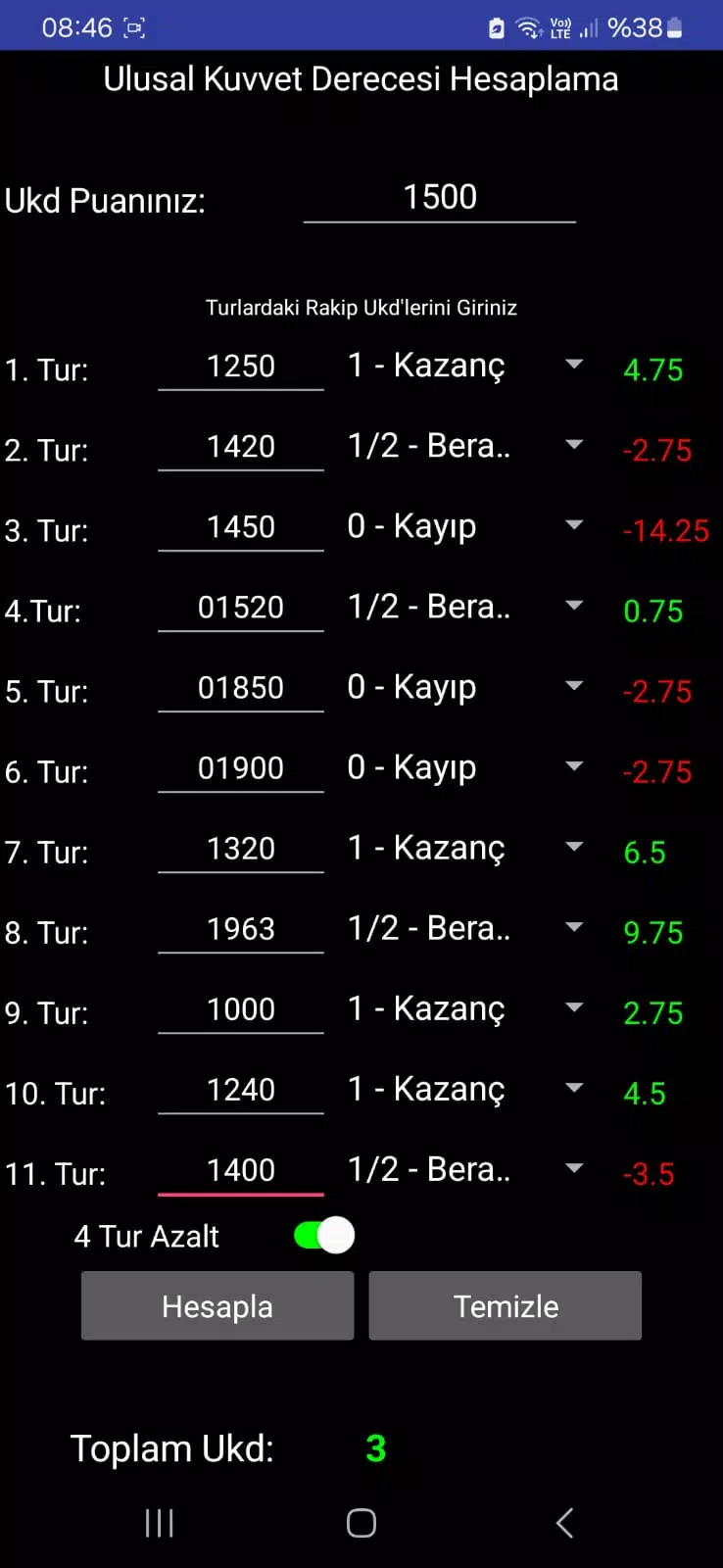 Ukd Hesaplama Screenshot3