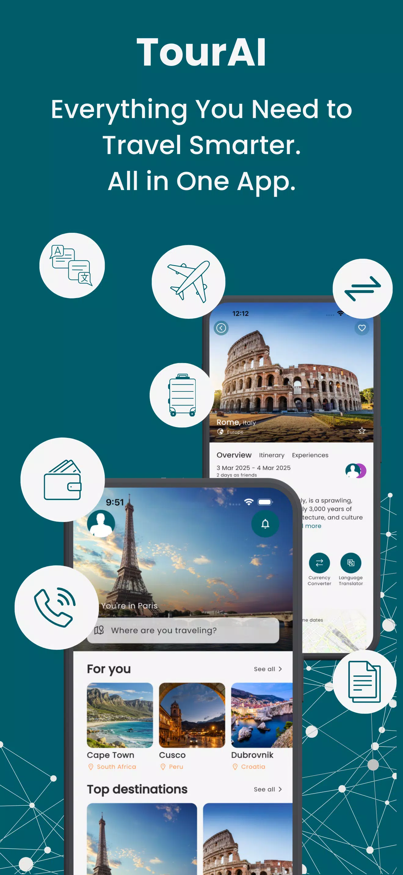 TourAI - AI Travel Planner Screenshot1