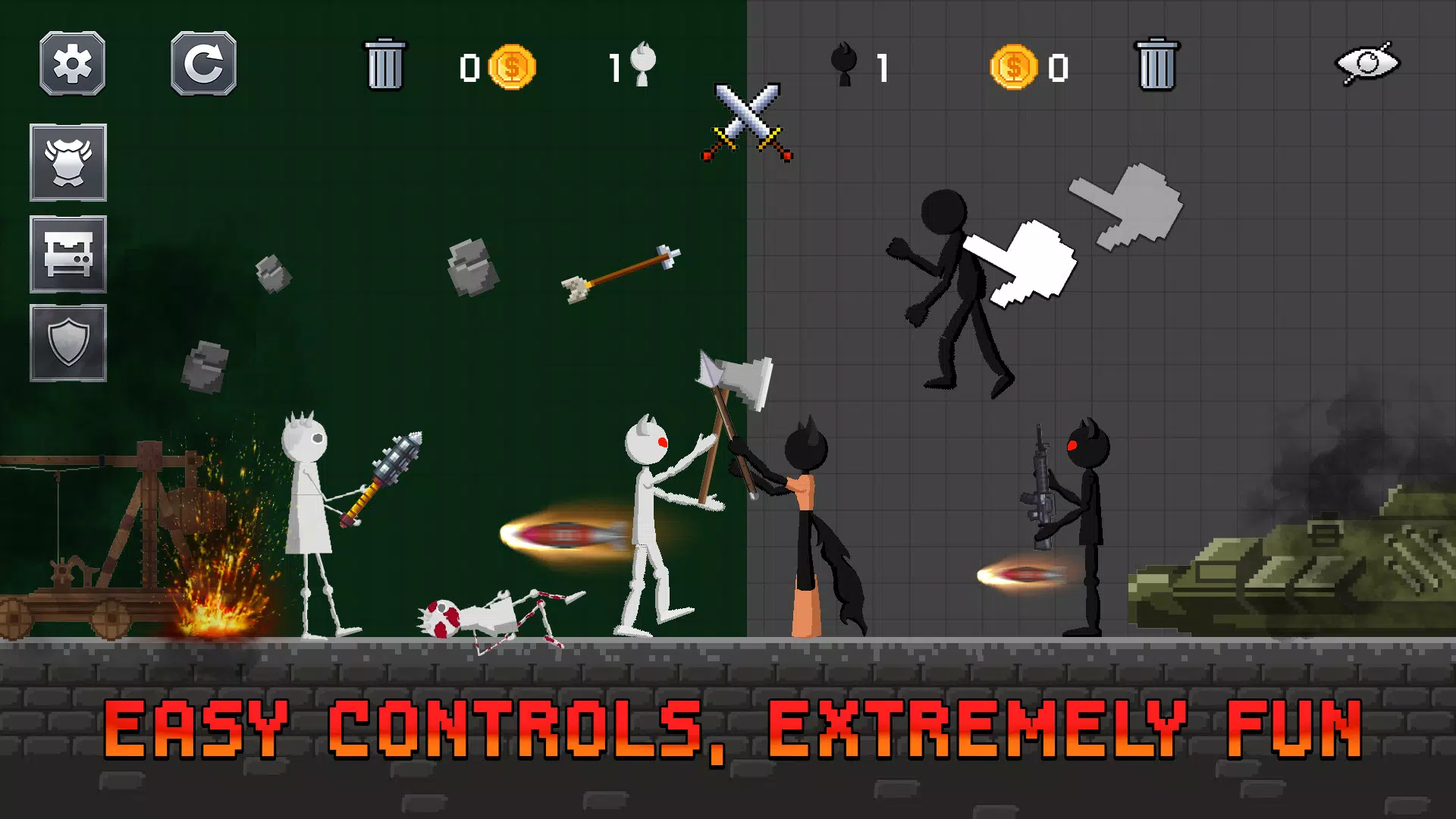 Stickman War: Battle Simulator Screenshot3