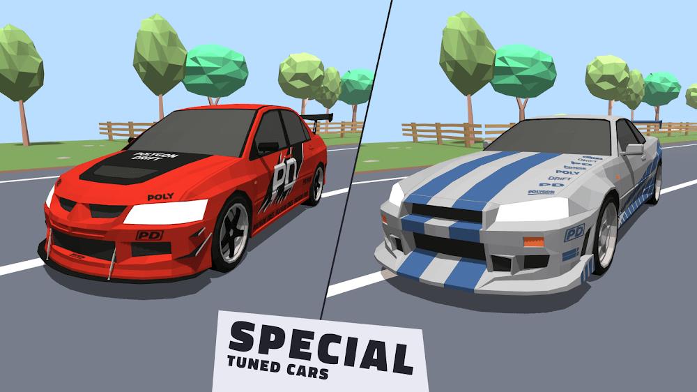 Polygon Drift: Traffic Racing Screenshot1