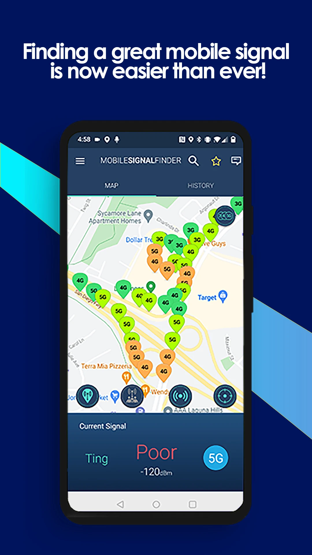 Mobile Signal Finder Screenshot1