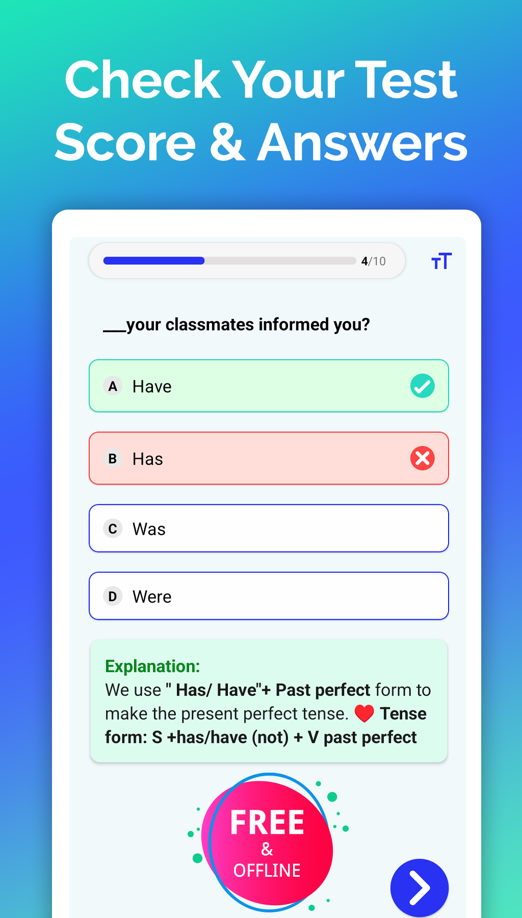 English Grammar Screenshot6