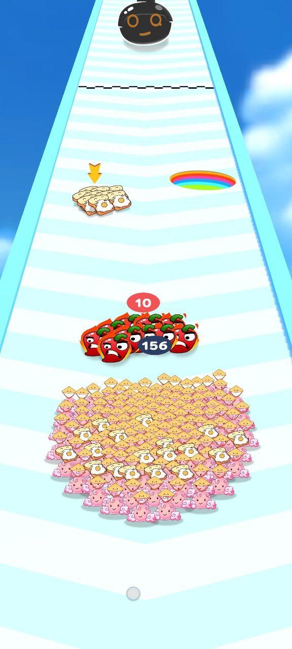 Slime Run - Crowd Game Screenshot3