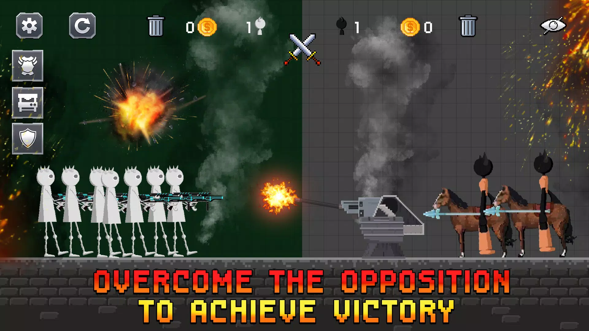 Stickman War: Battle Simulator Screenshot4