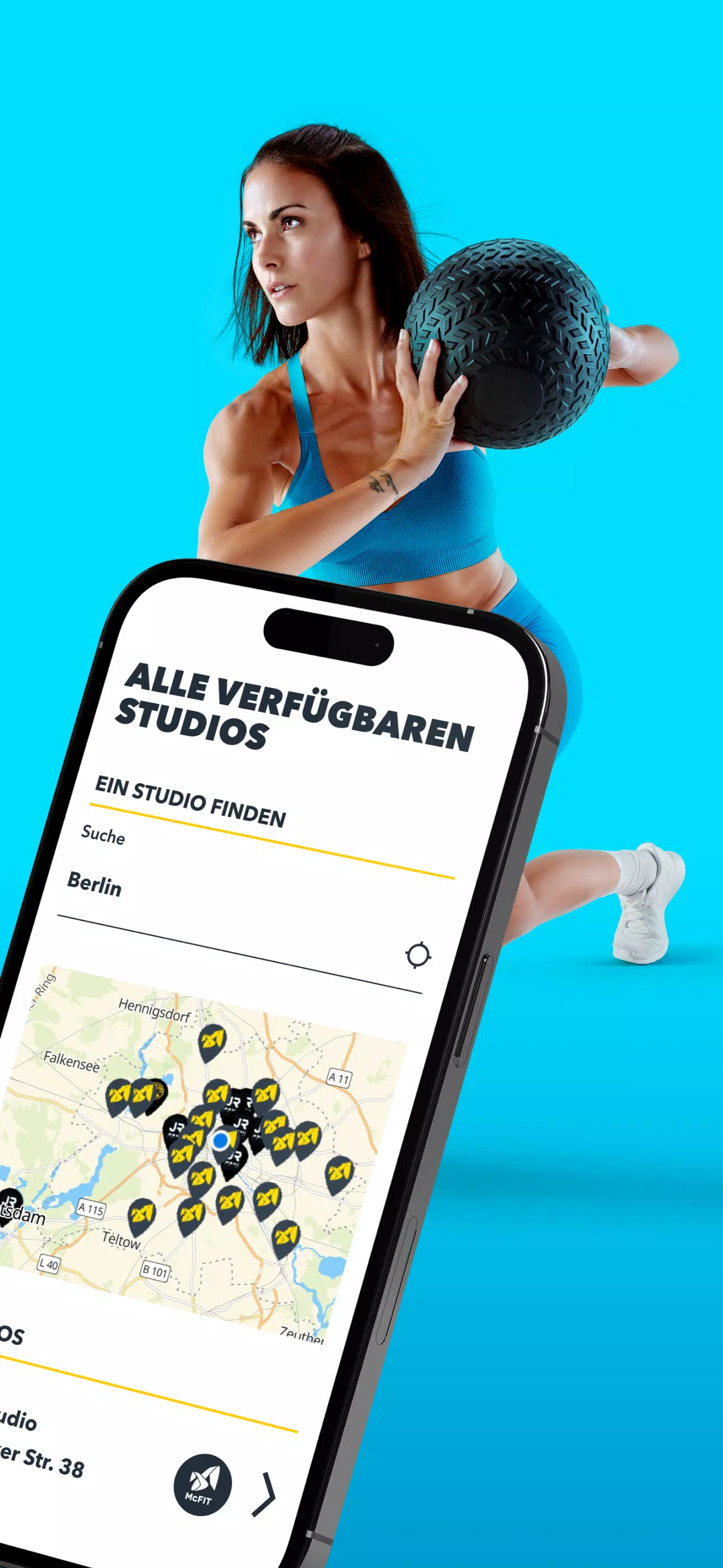McFIT App Screenshot3