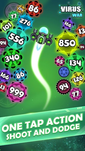 Virus War - Space Shooting Screenshot4
