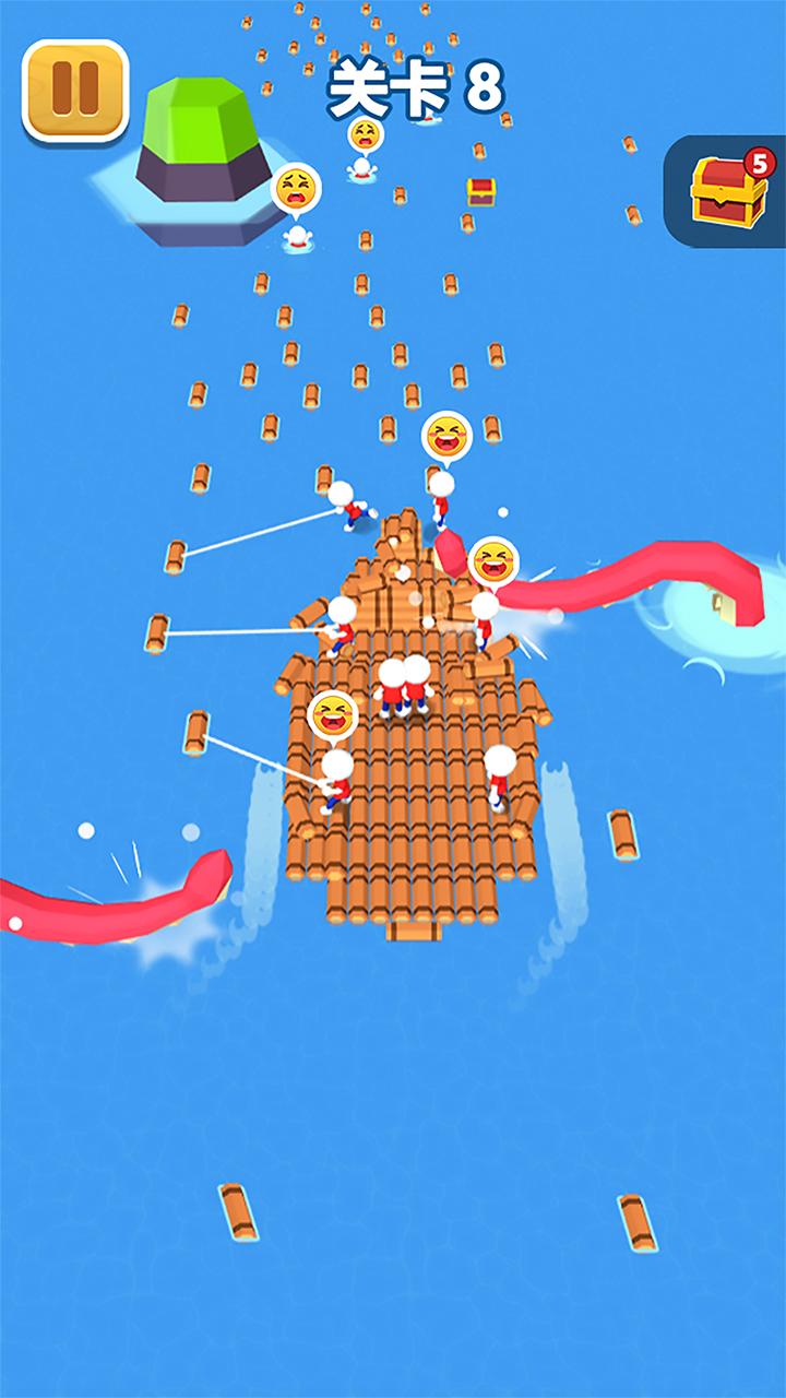 Raft War-Survive to the end Screenshot2