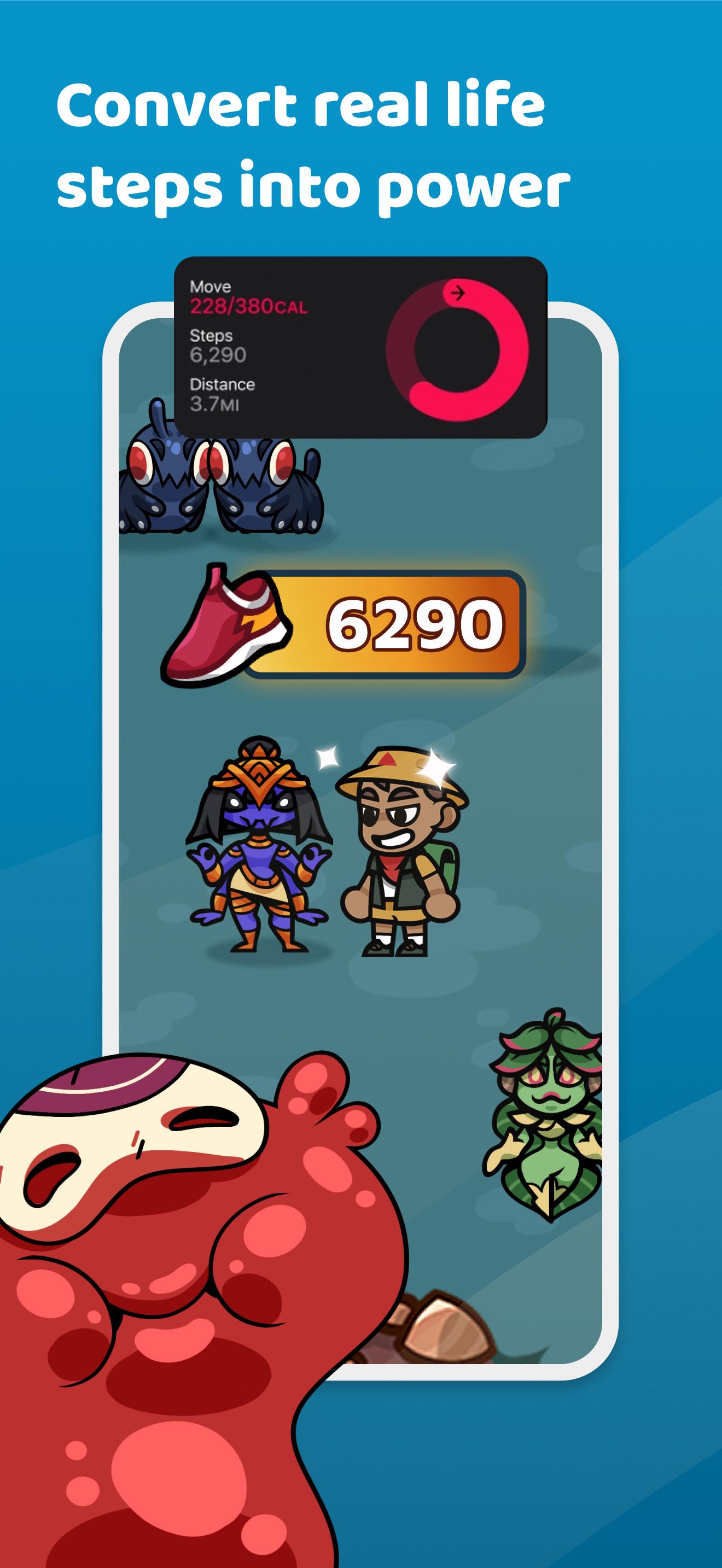 Monster Walk: Step Adventure Screenshot5