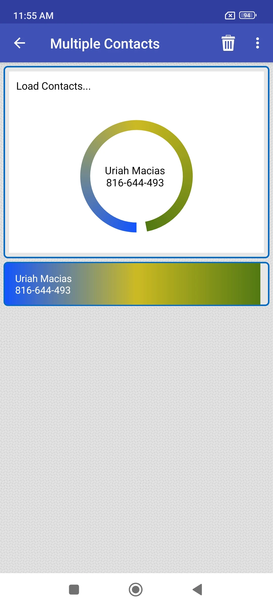 Delete all Phonebook Contacts Screenshot7
