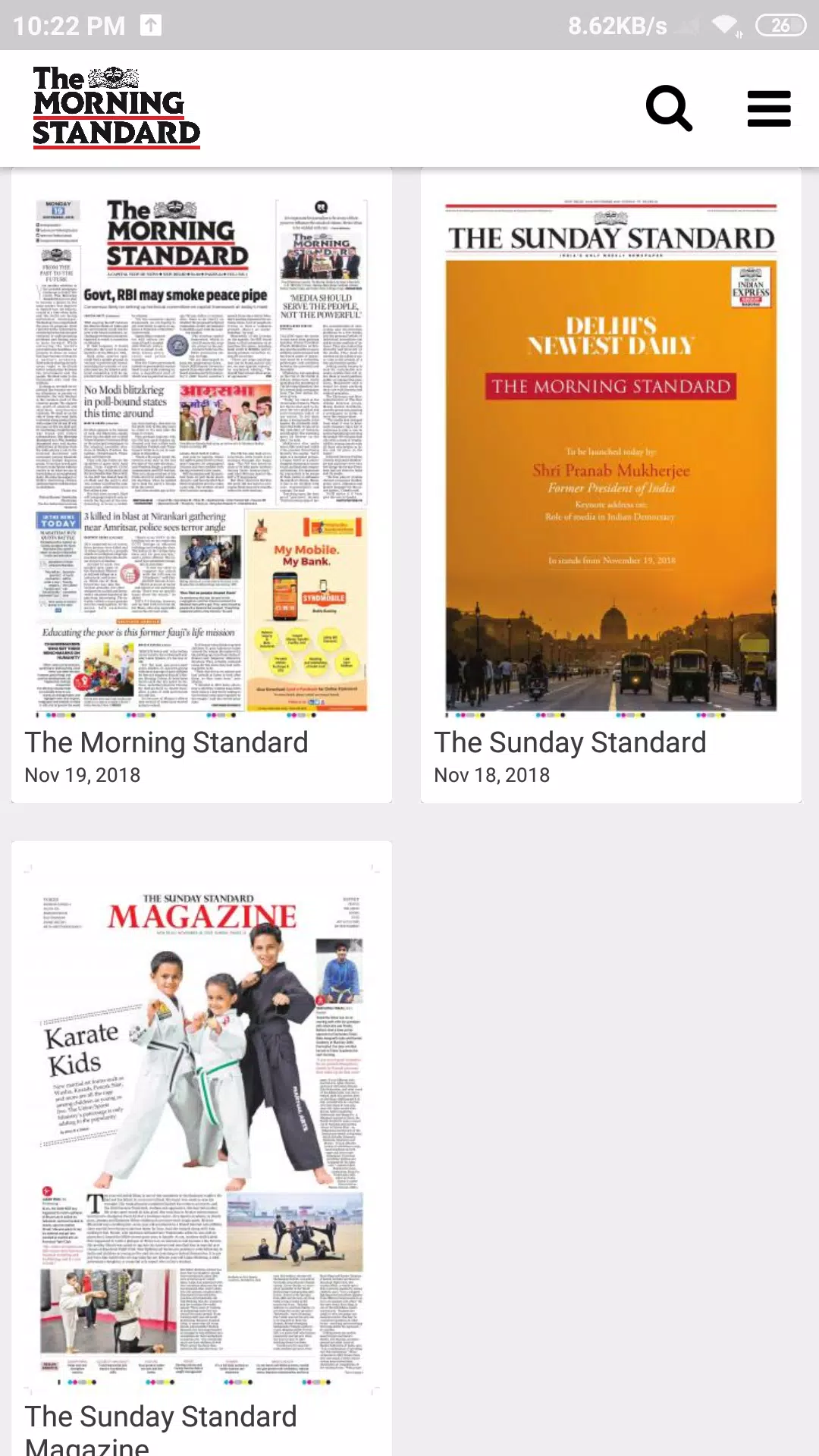 The Morning Standard Screenshot2