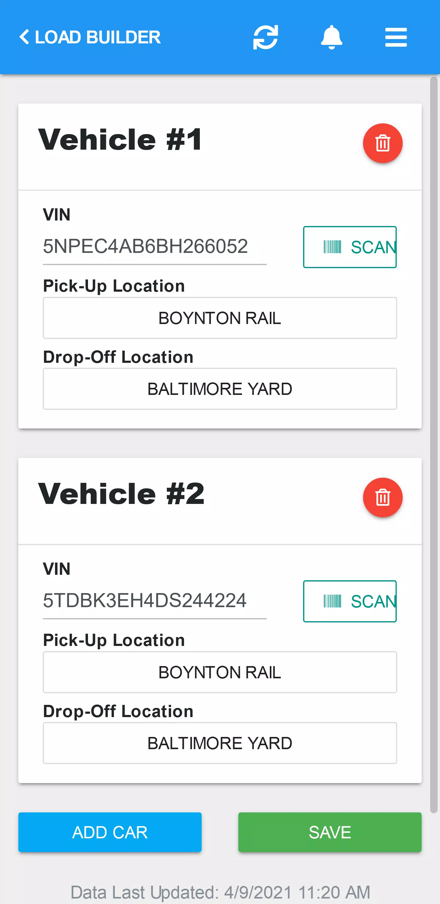 Load Manager Screenshot2