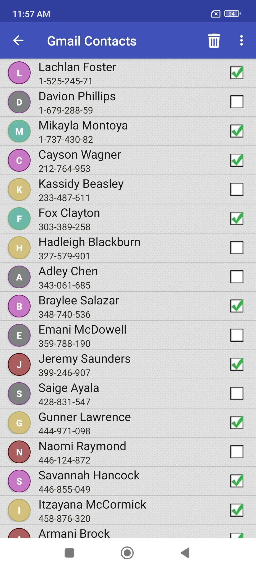 Delete all Phonebook Contacts Screenshot3