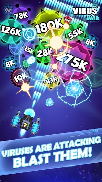 Virus War - Space Shooting Screenshot1