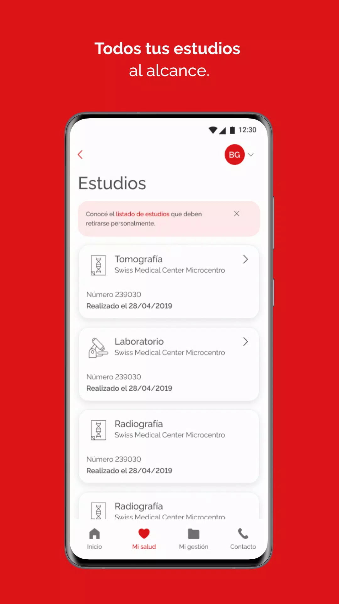 Swiss Medical Mobile Screenshot6