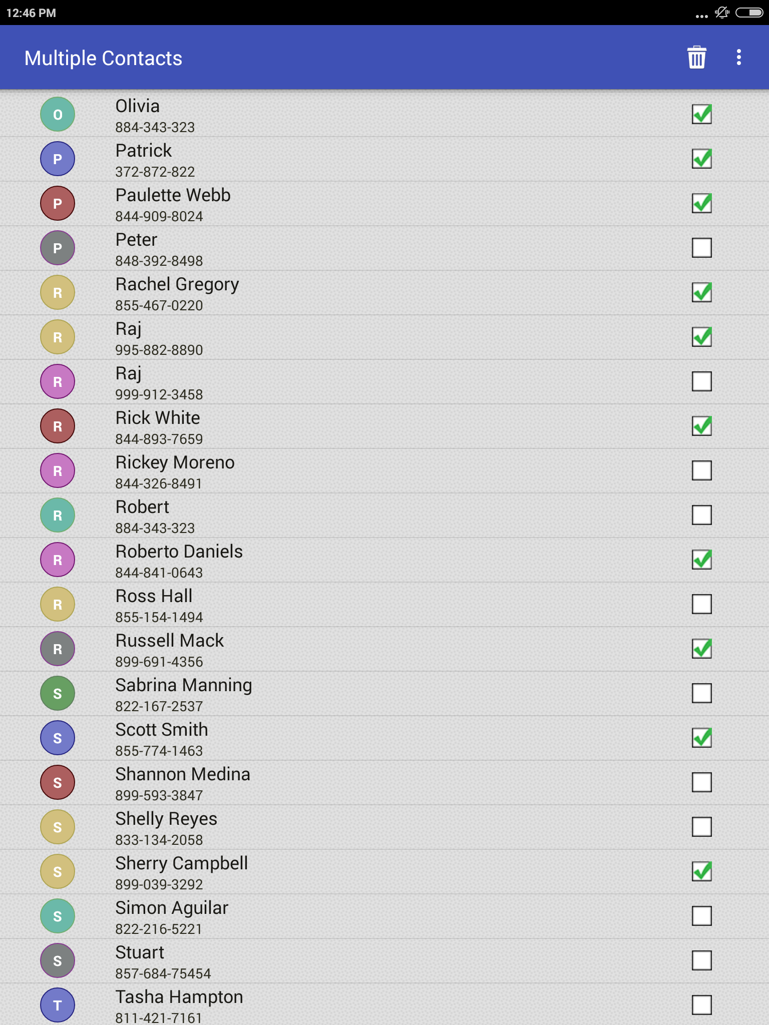 Delete all Phonebook Contacts Screenshot10