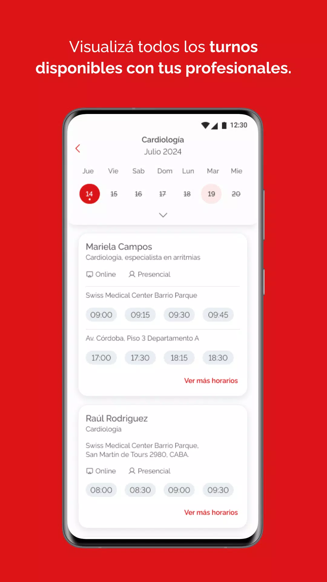 Swiss Medical Mobile Screenshot8