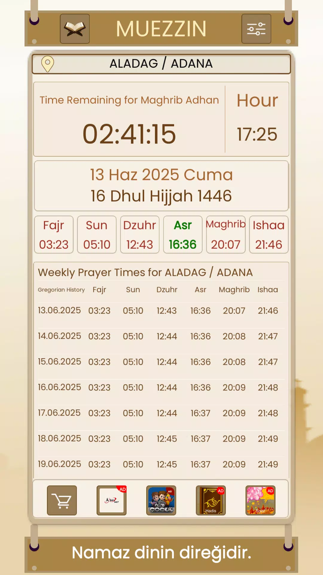Muezzin - Prayer Times Azan Screenshot5