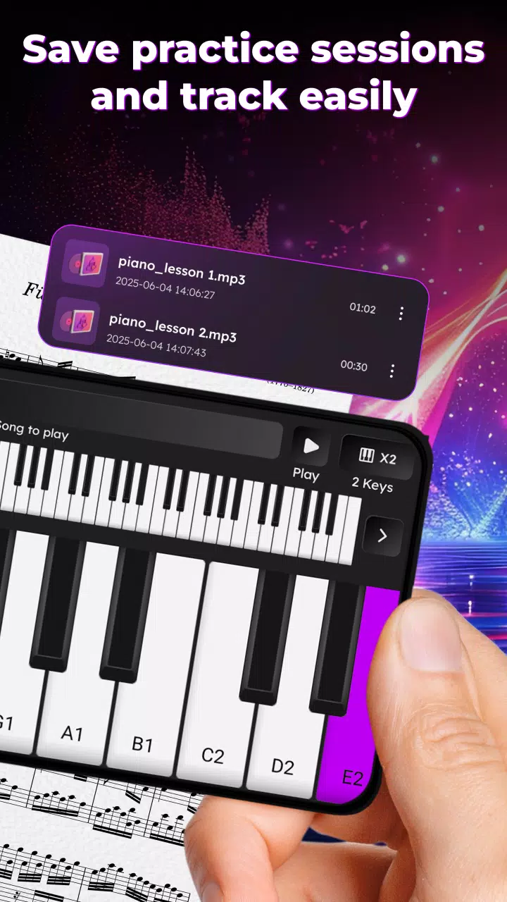Learn Piano: Real Keyboard App Screenshot5