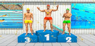 Aqua swimming pool racing 3D Screenshot17