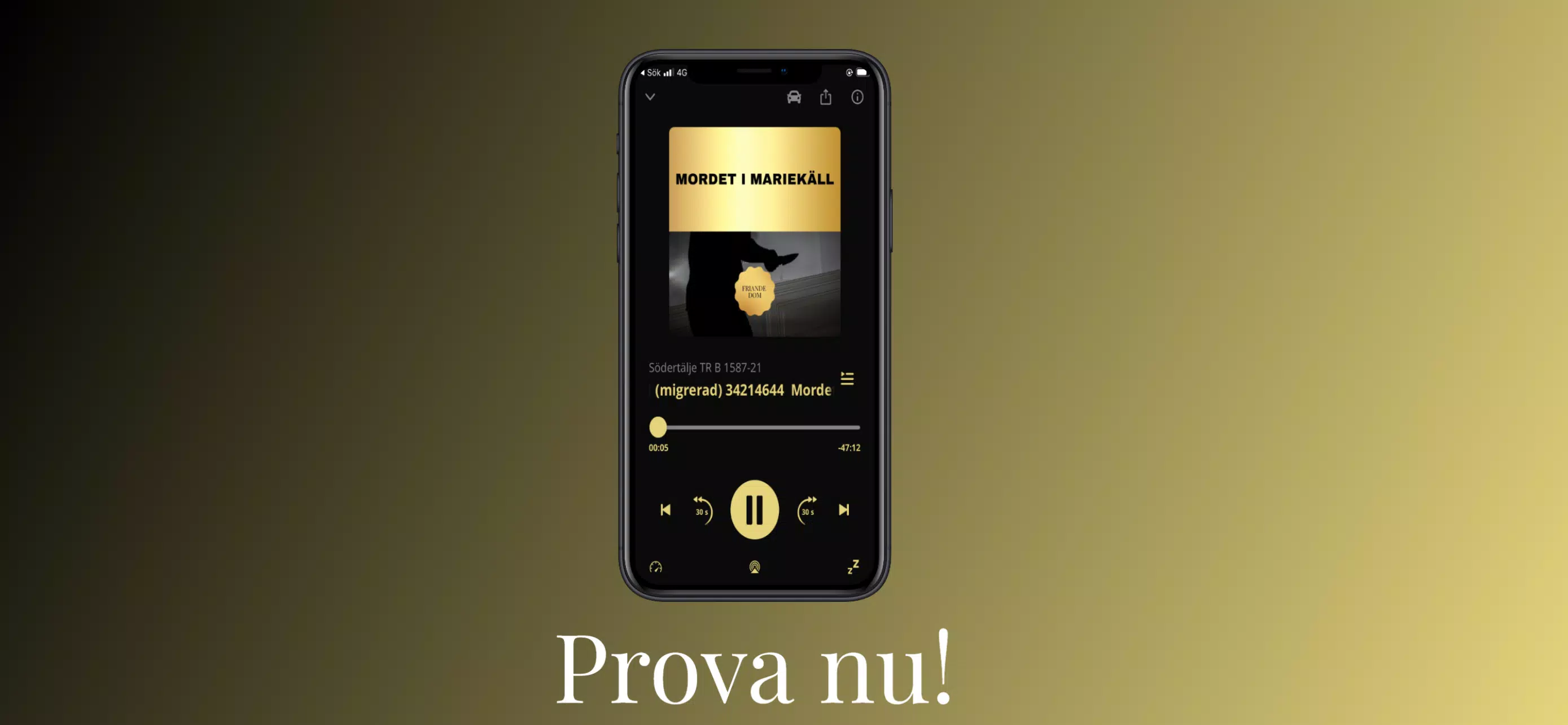 Rättegångsappen Screenshot5