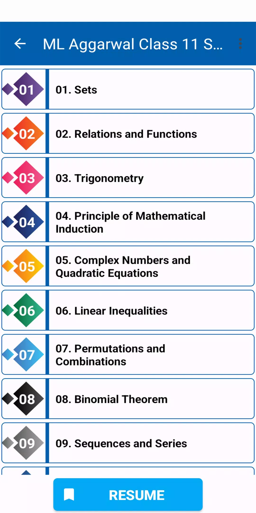 ML Aggarwal Class 11 Solutions Screenshot2