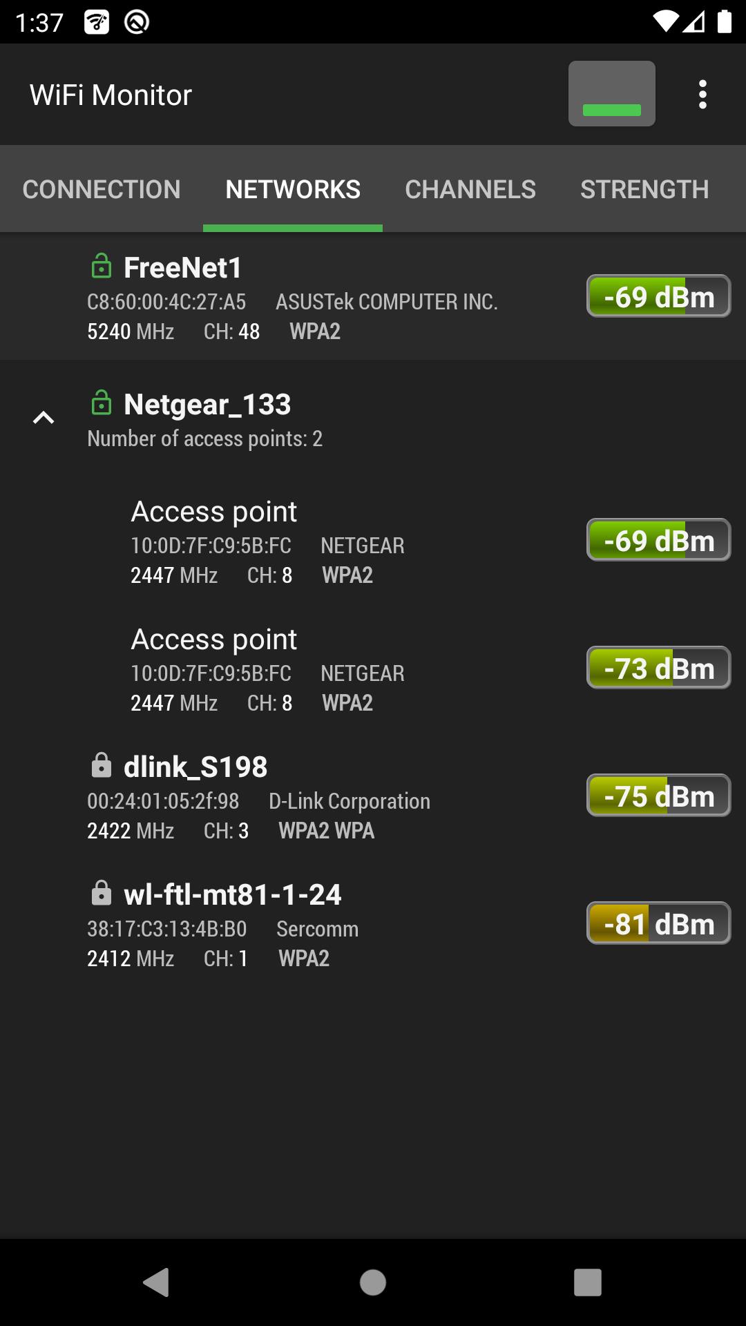 WiFi Monitor Screenshot3