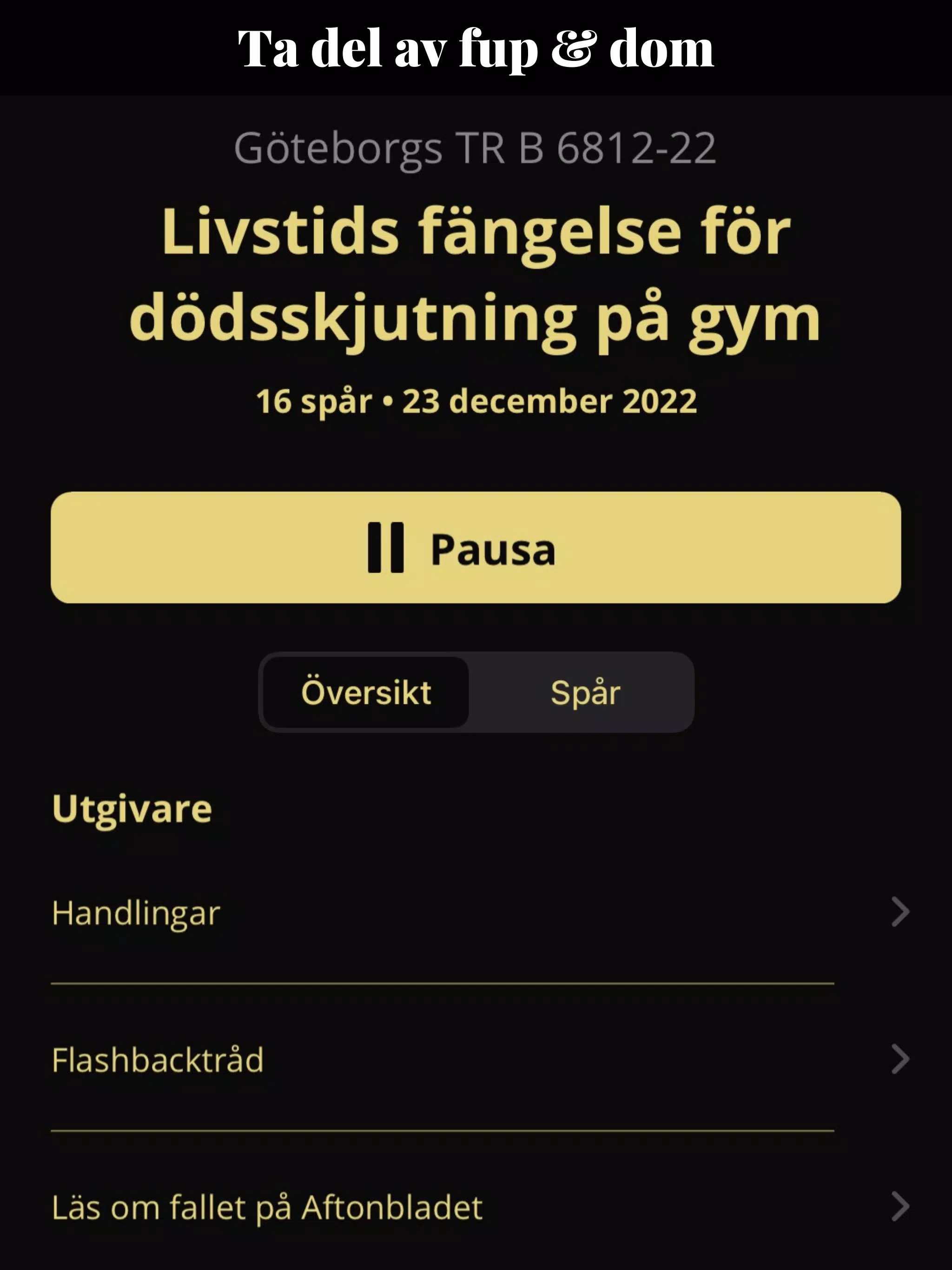 Rättegångsappen Screenshot8