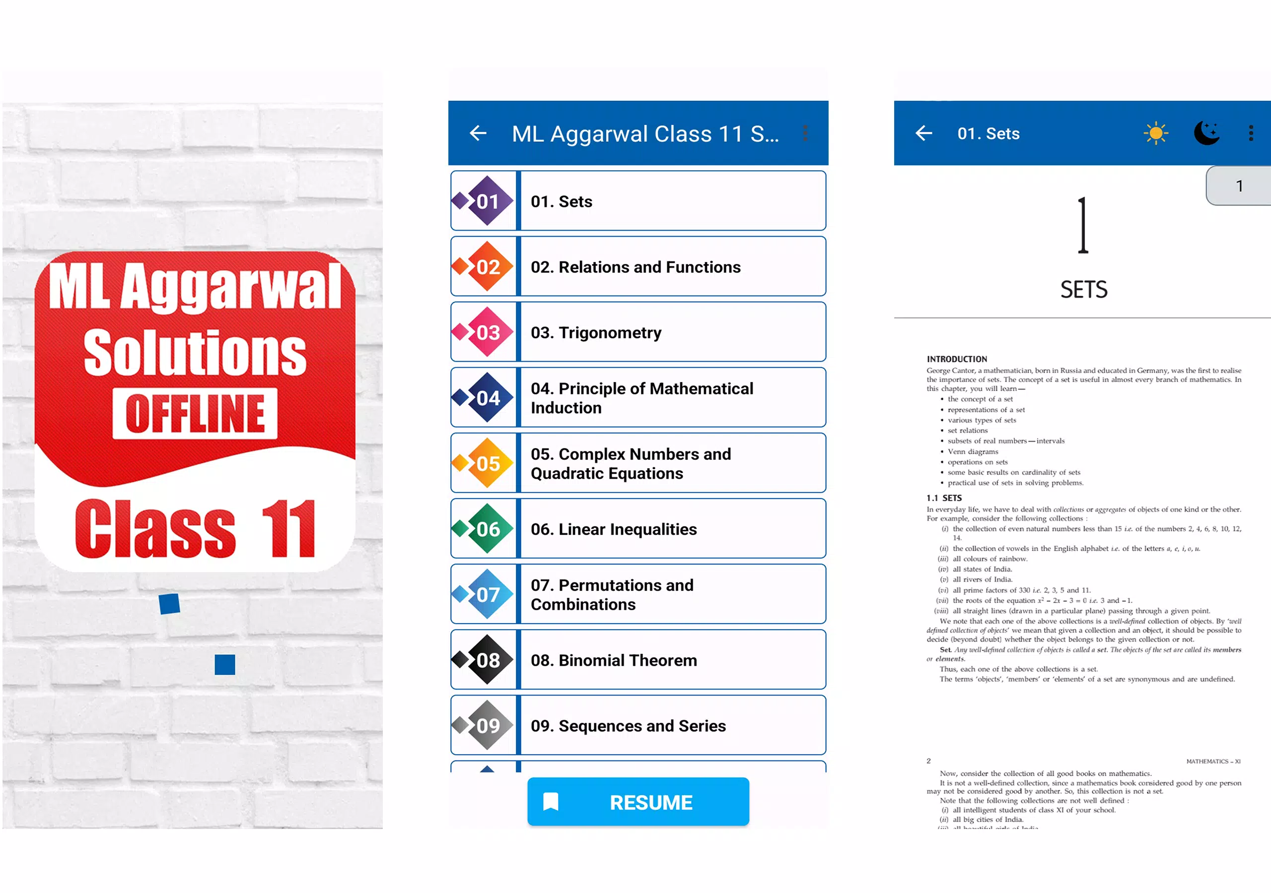 ML Aggarwal Class 11 Solutions Screenshot7