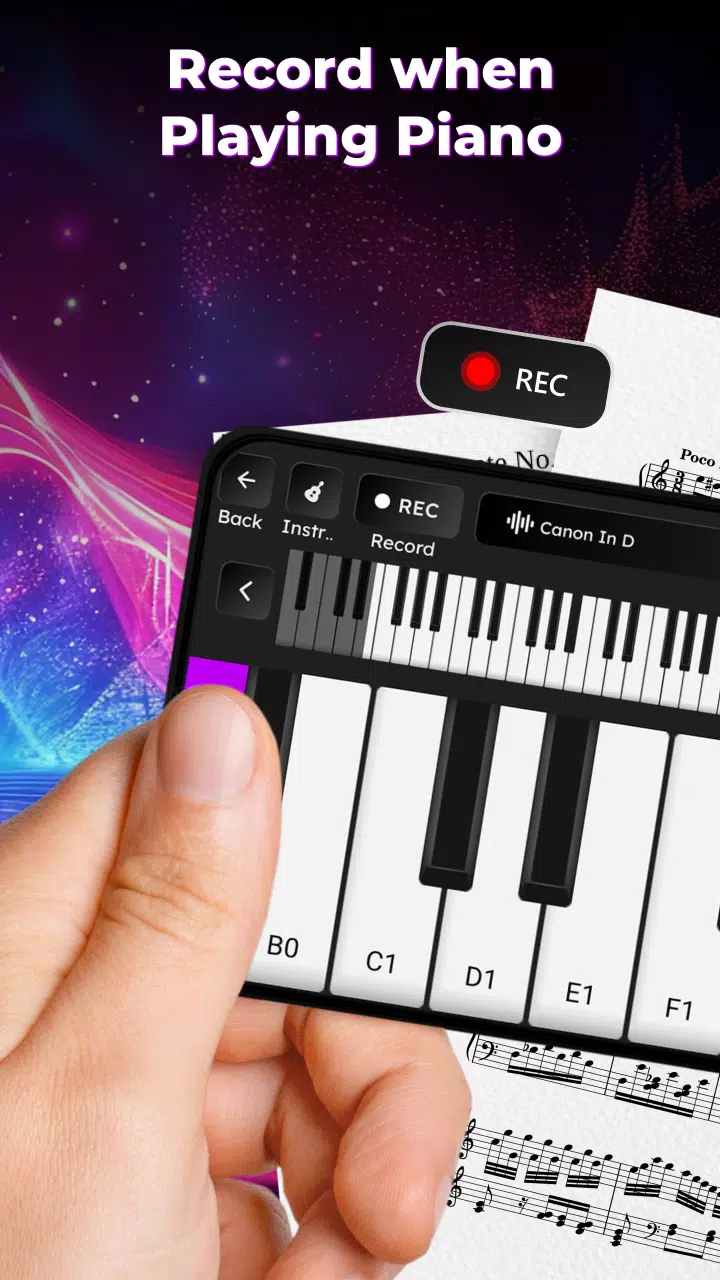 Learn Piano: Real Keyboard App Screenshot4