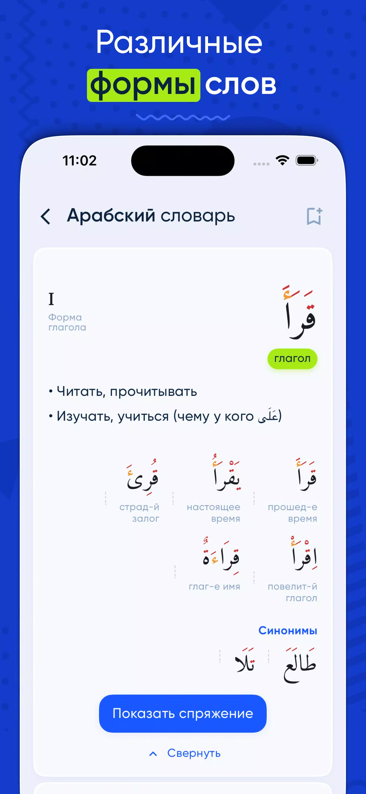 Арабский словарь Screenshot2