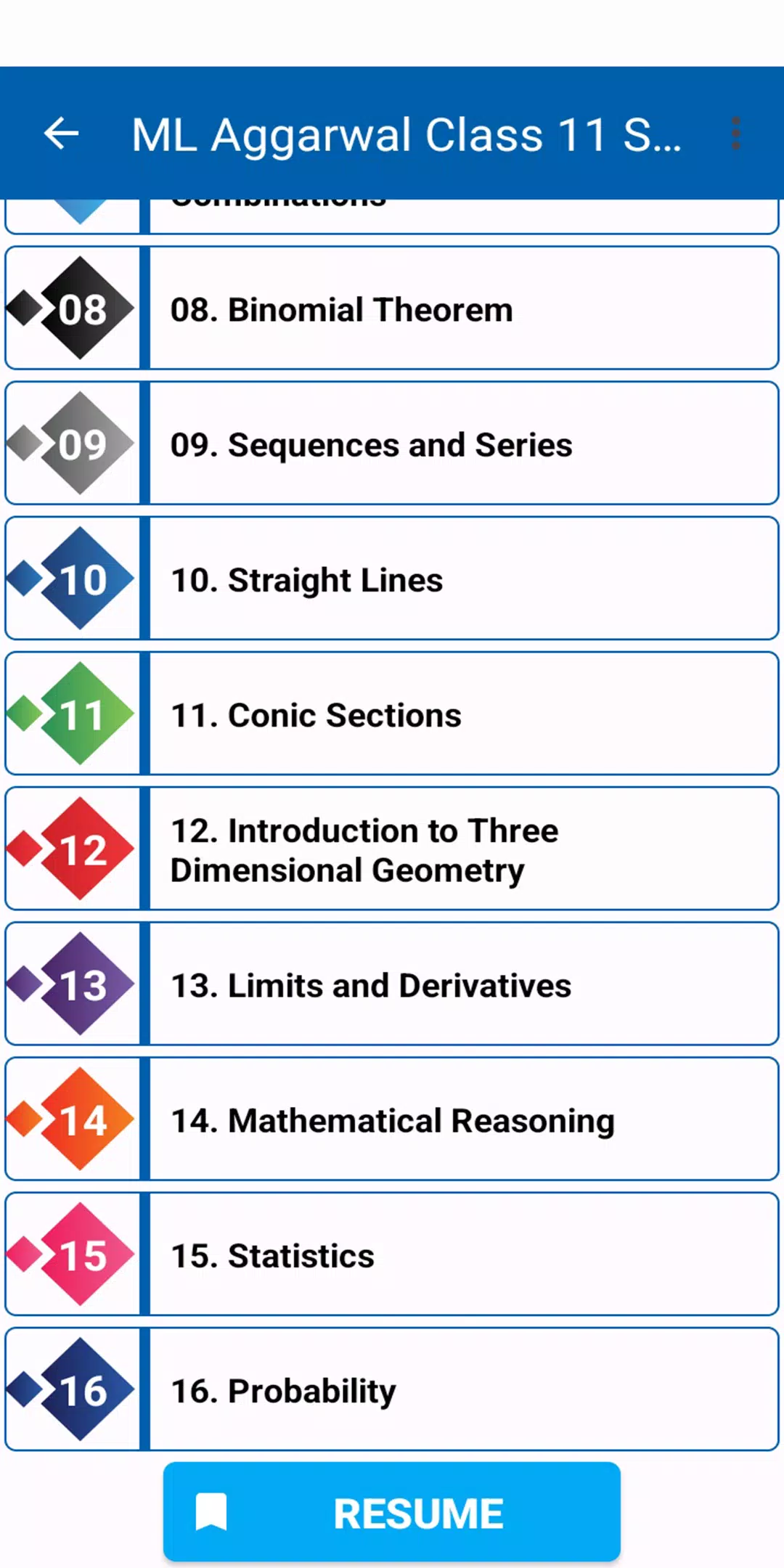 ML Aggarwal Class 11 Solutions Screenshot3