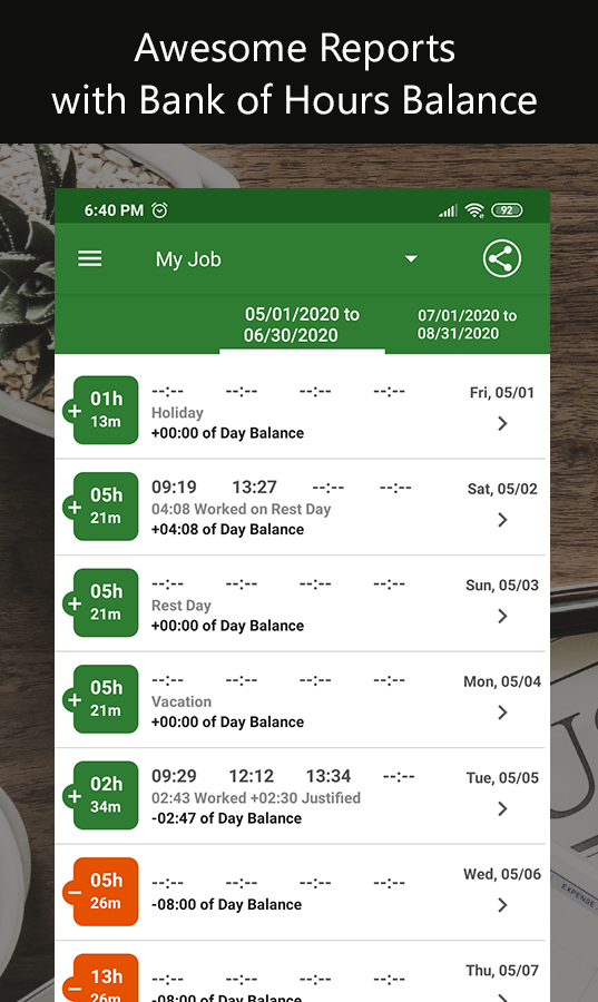 My Work Time Screenshot3