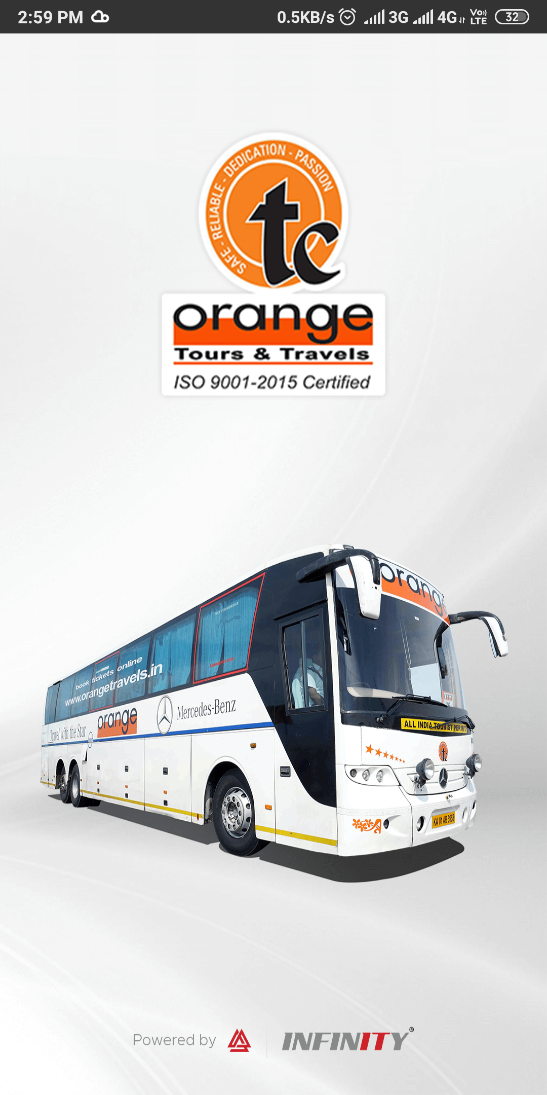 Orange Tours & Travels Screenshot1