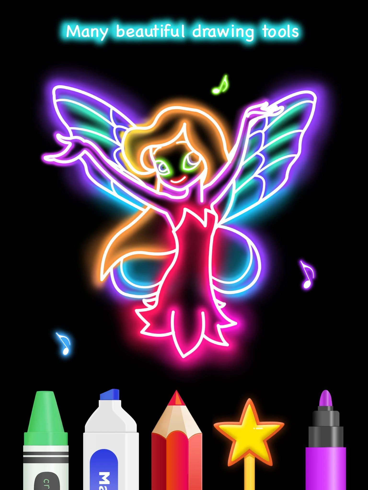 Learn To Draw Glow Princess Screenshot12