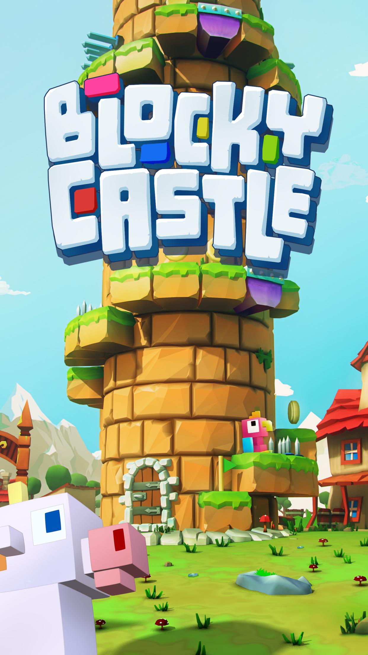 Blocky Castle: Tower Climb Screenshot7