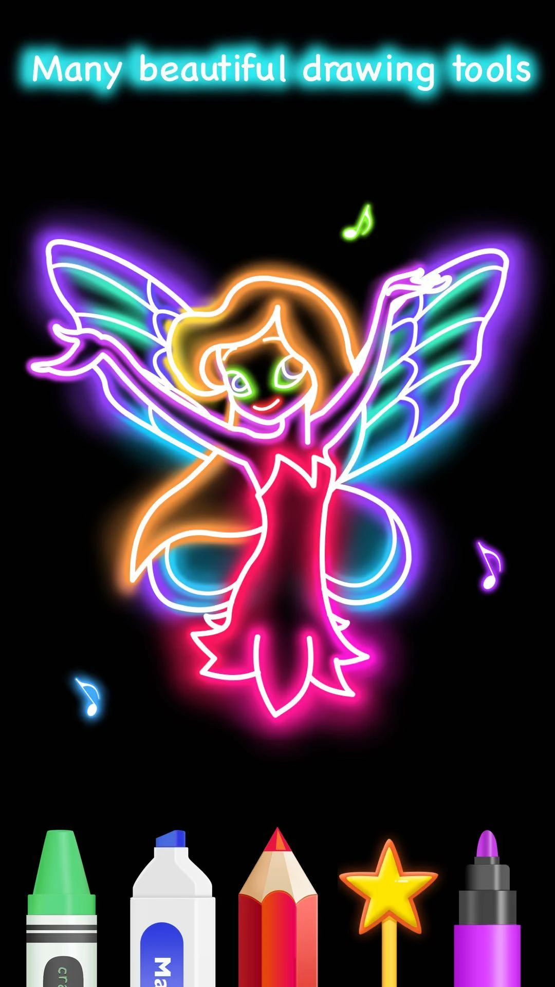 Learn To Draw Glow Princess Screenshot4