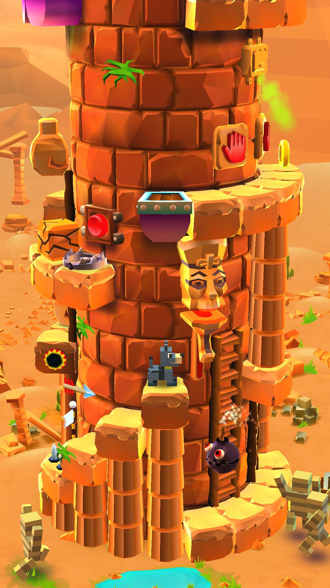 Blocky Castle: Tower Climb Screenshot4