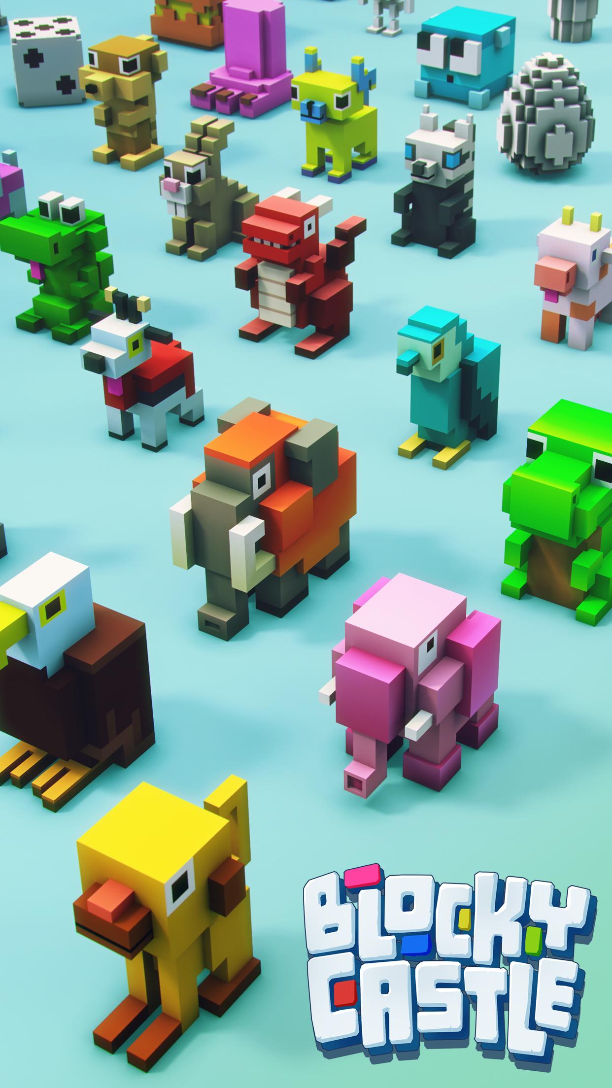 Blocky Castle: Tower Climb Screenshot8