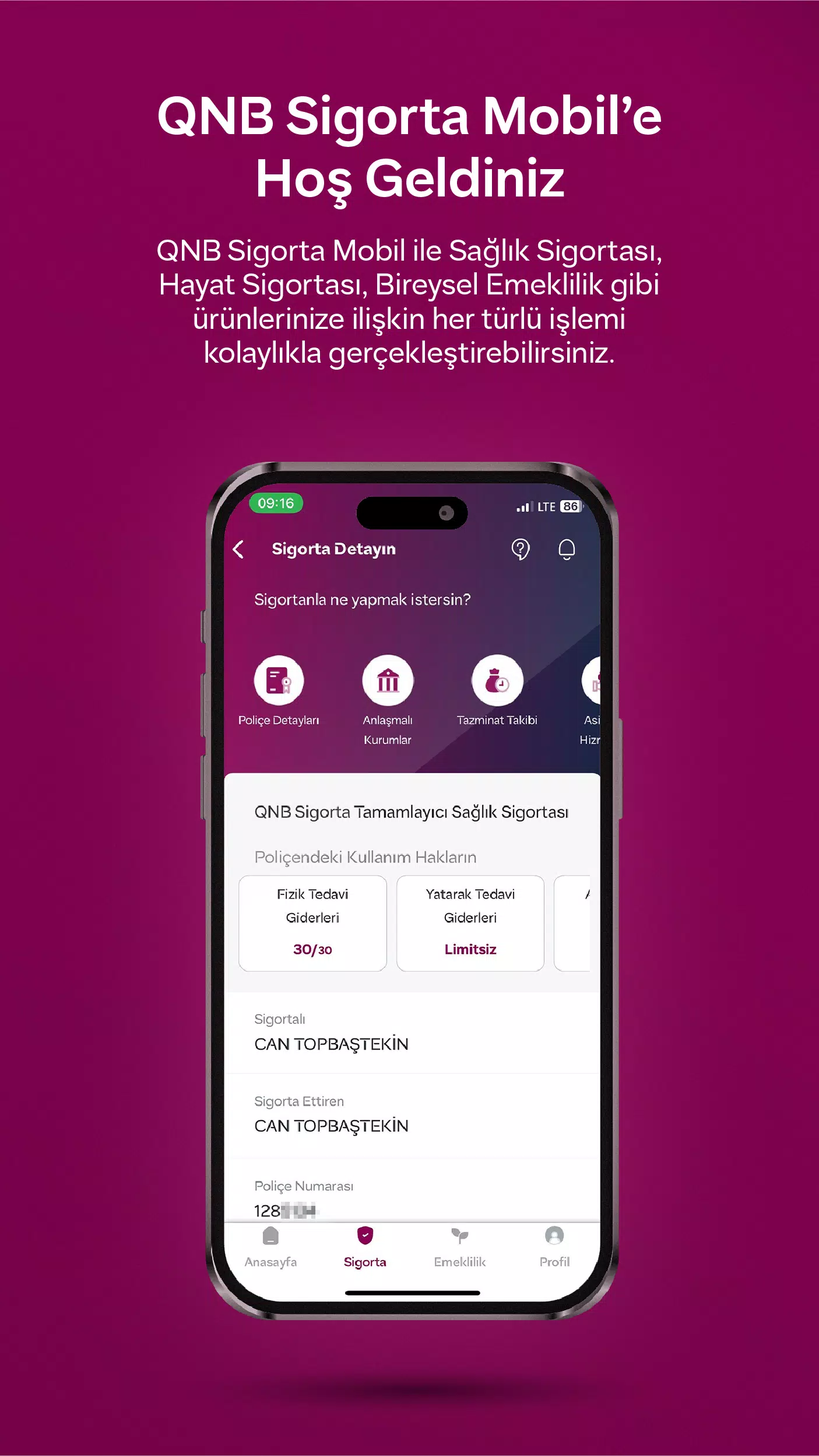 QNB Sigorta Screenshot1