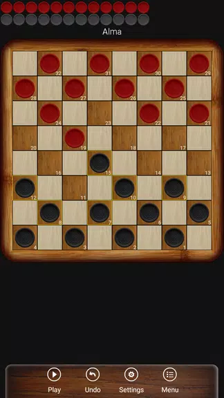 English Checkers Screenshot1