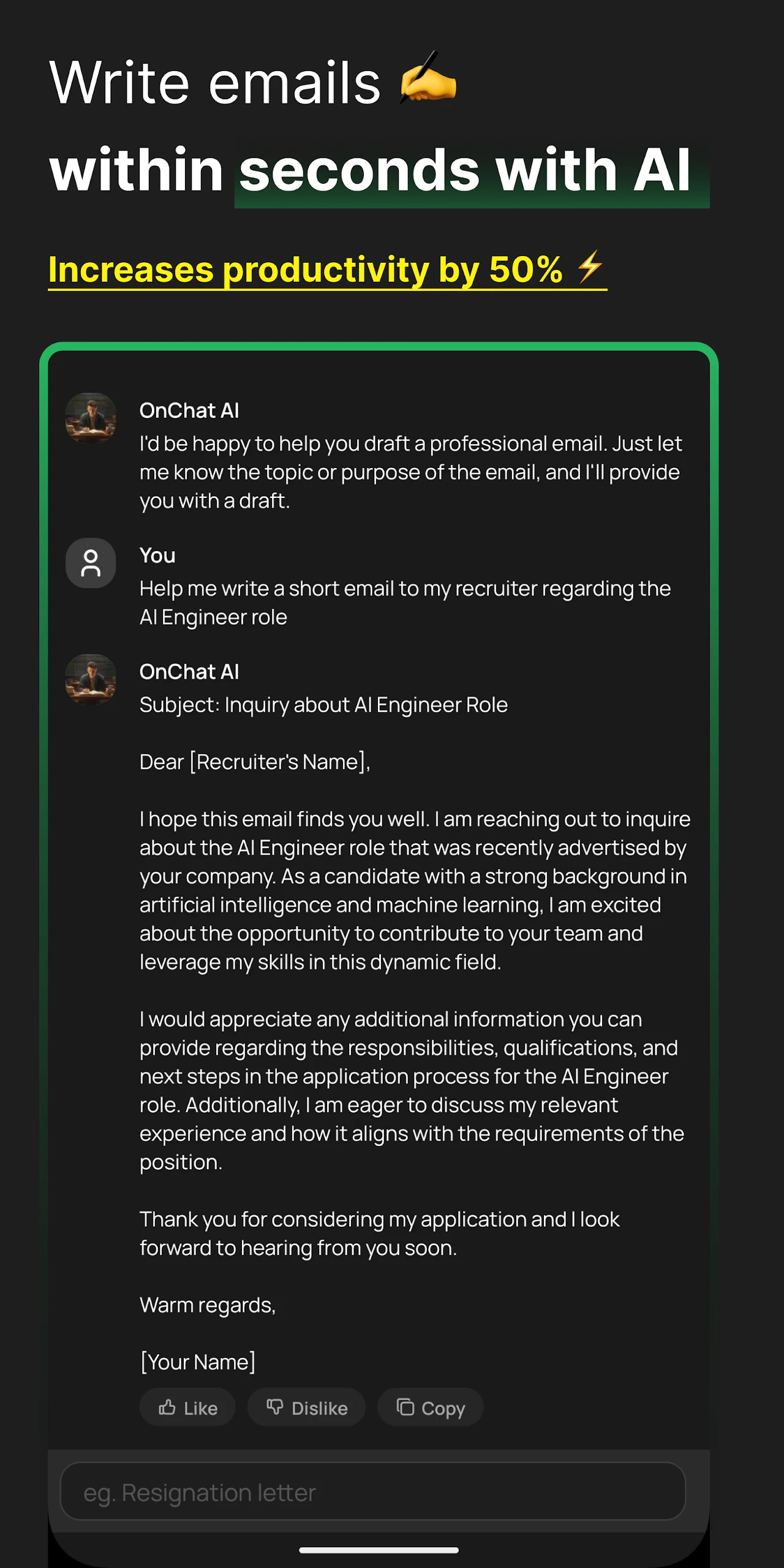 OnChat Screenshot2