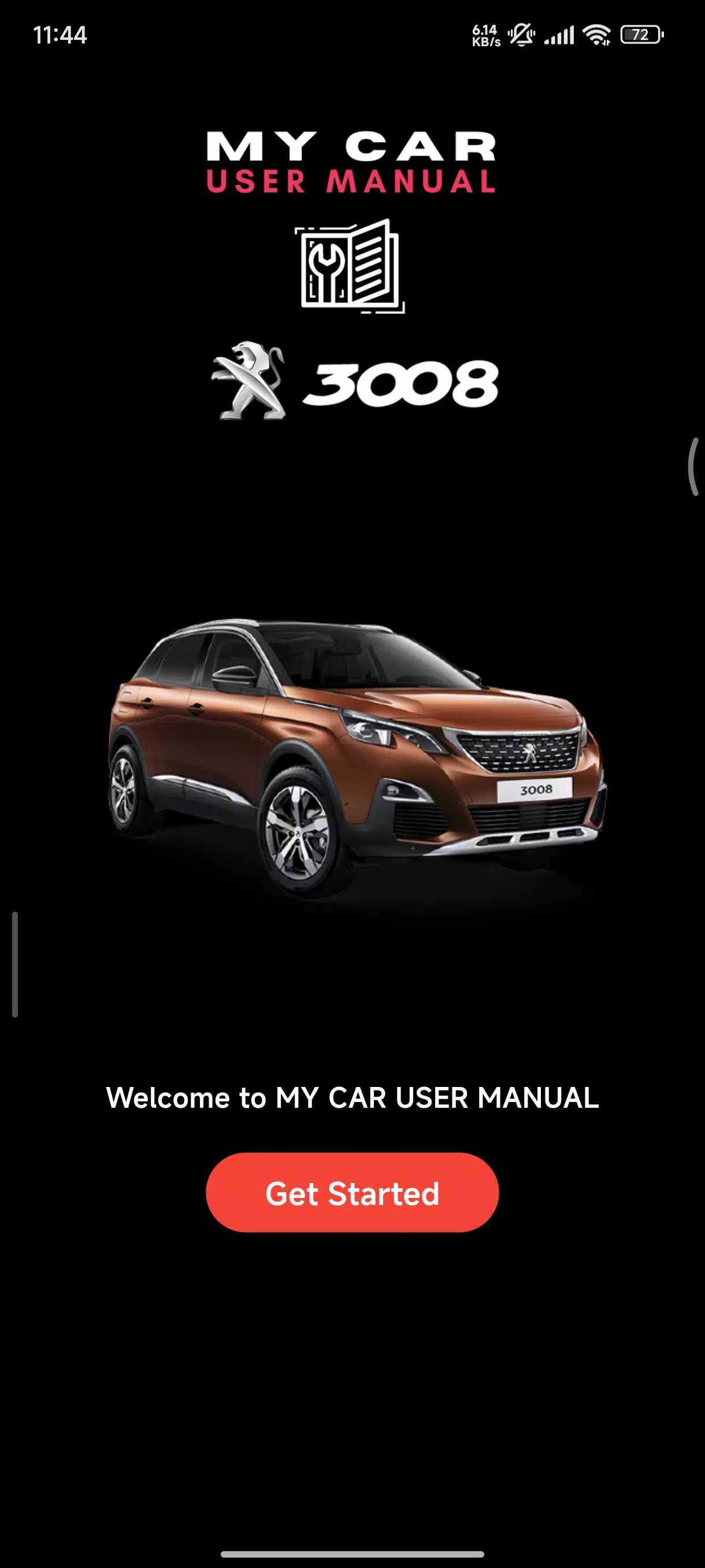 Car User Manual Peugeot 3008 Screenshot1